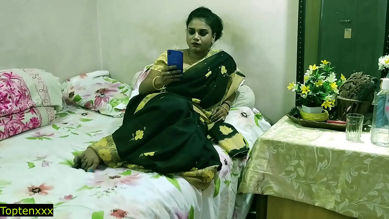 Indian xxx hot milf bhabhi hardcore sex with NRI devor! Clear hindi audio