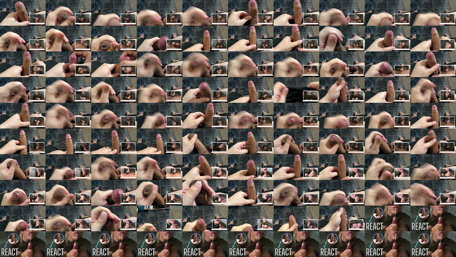 React: A gift for my girlfriend&#039;s husband. Lots of lubricant. Only blowjob 预览图