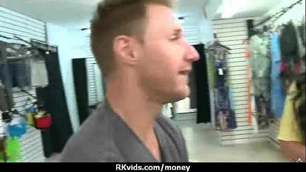 Desperate teen naked in public and fucks to pay rent 21