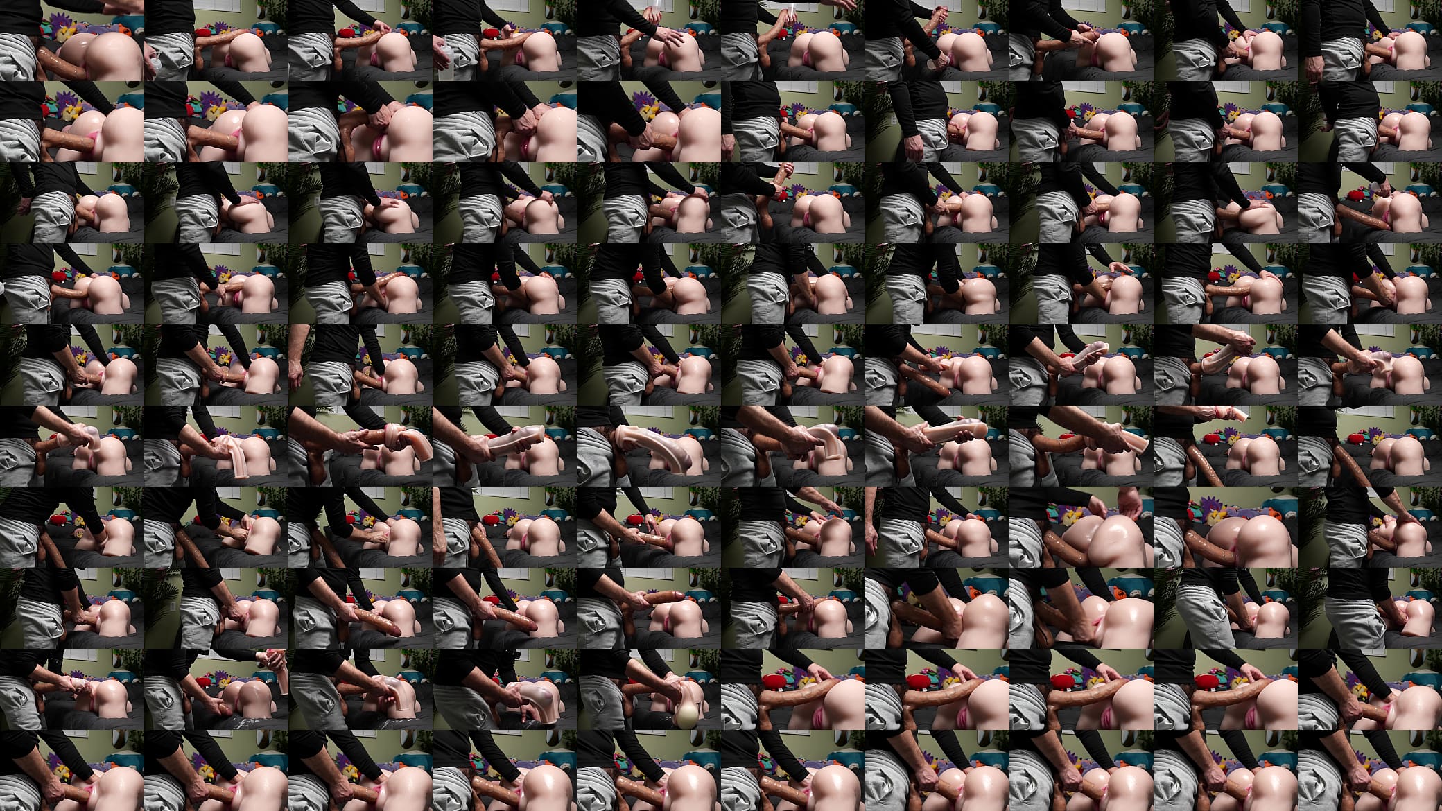 HUGE COCK found on live fucking big booty Step Daughter rough Anal Creampie Tantaly VS World Biggest Cock 预览图