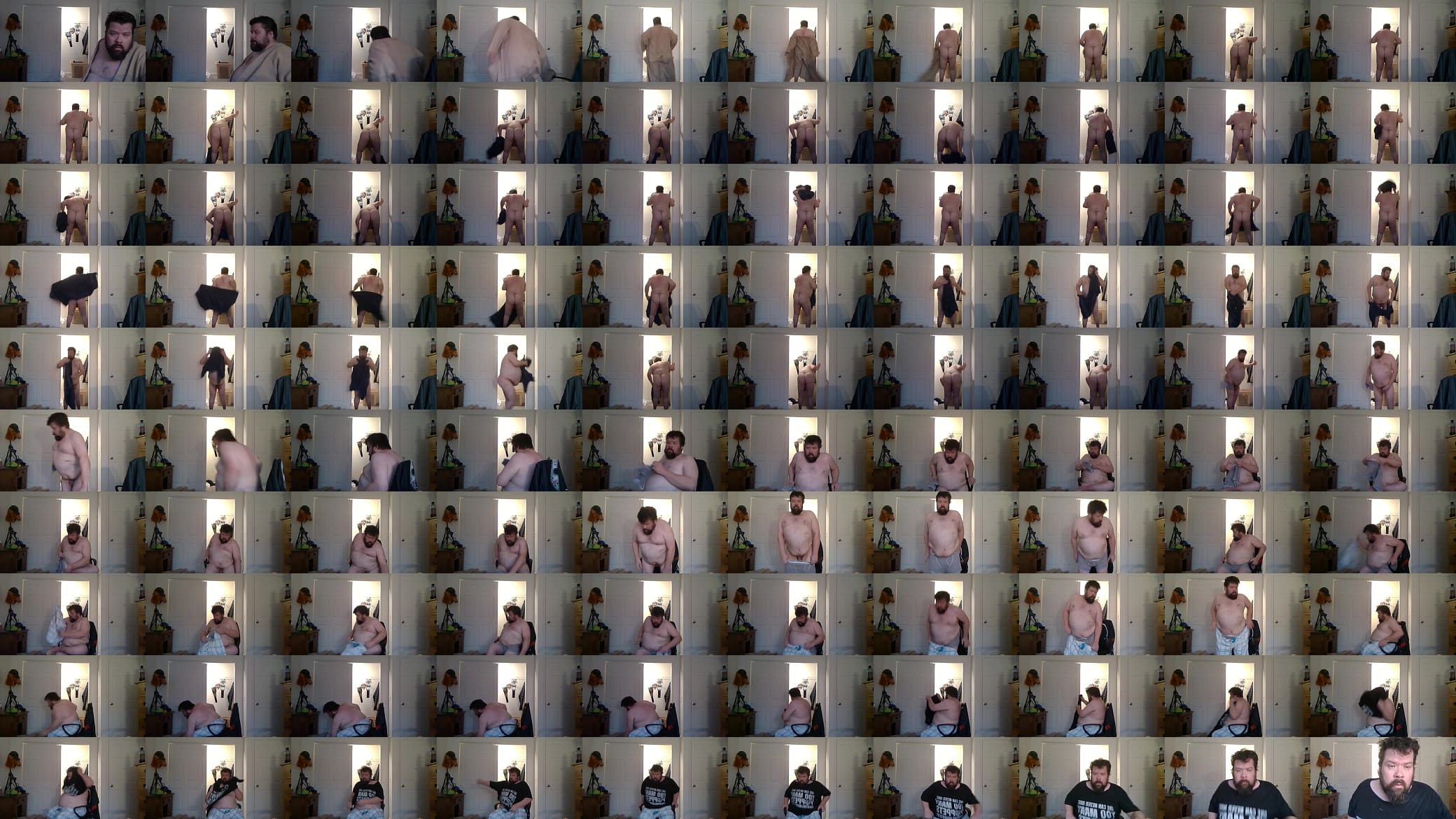 This is me just changing and drying myself off. 预览图