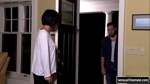 Busty TS professor analed by her student