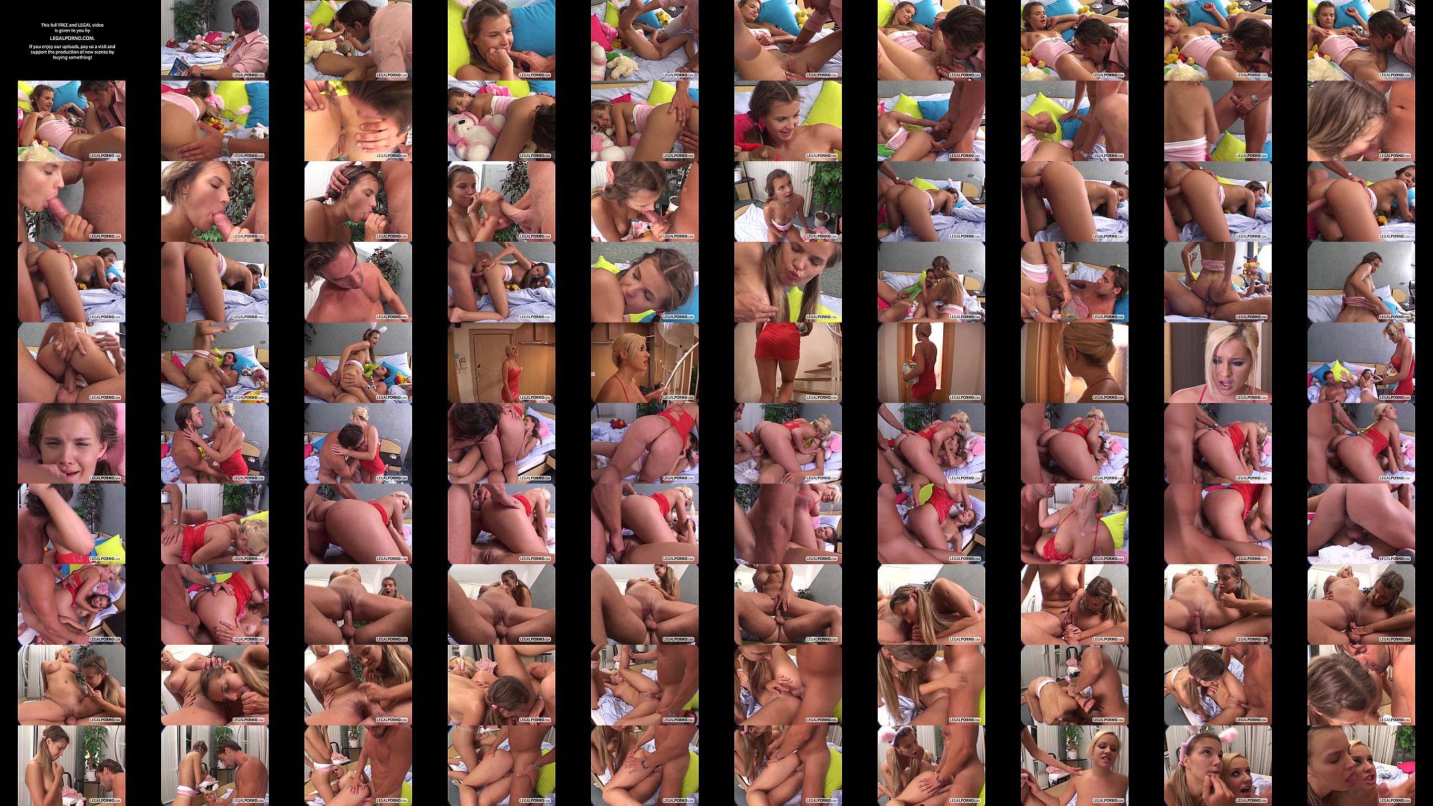 Family threesome in the bedroom NL-5-03 预览图