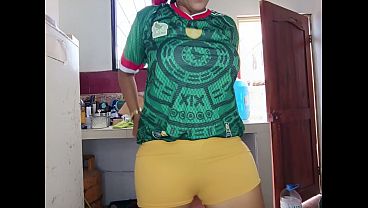 Download Video - Busty and curvy Mexican stepmother celebrates Mexico's victory in the 2026 World Cup