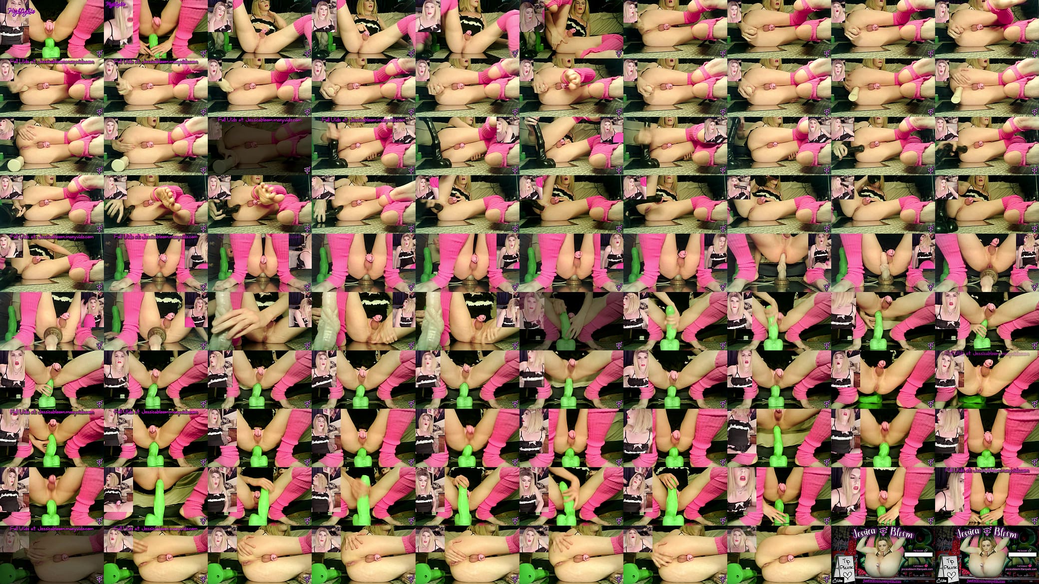 Chastity Orgasms With Huge Dildos Anal Sissy Jessica Bloom 预览图