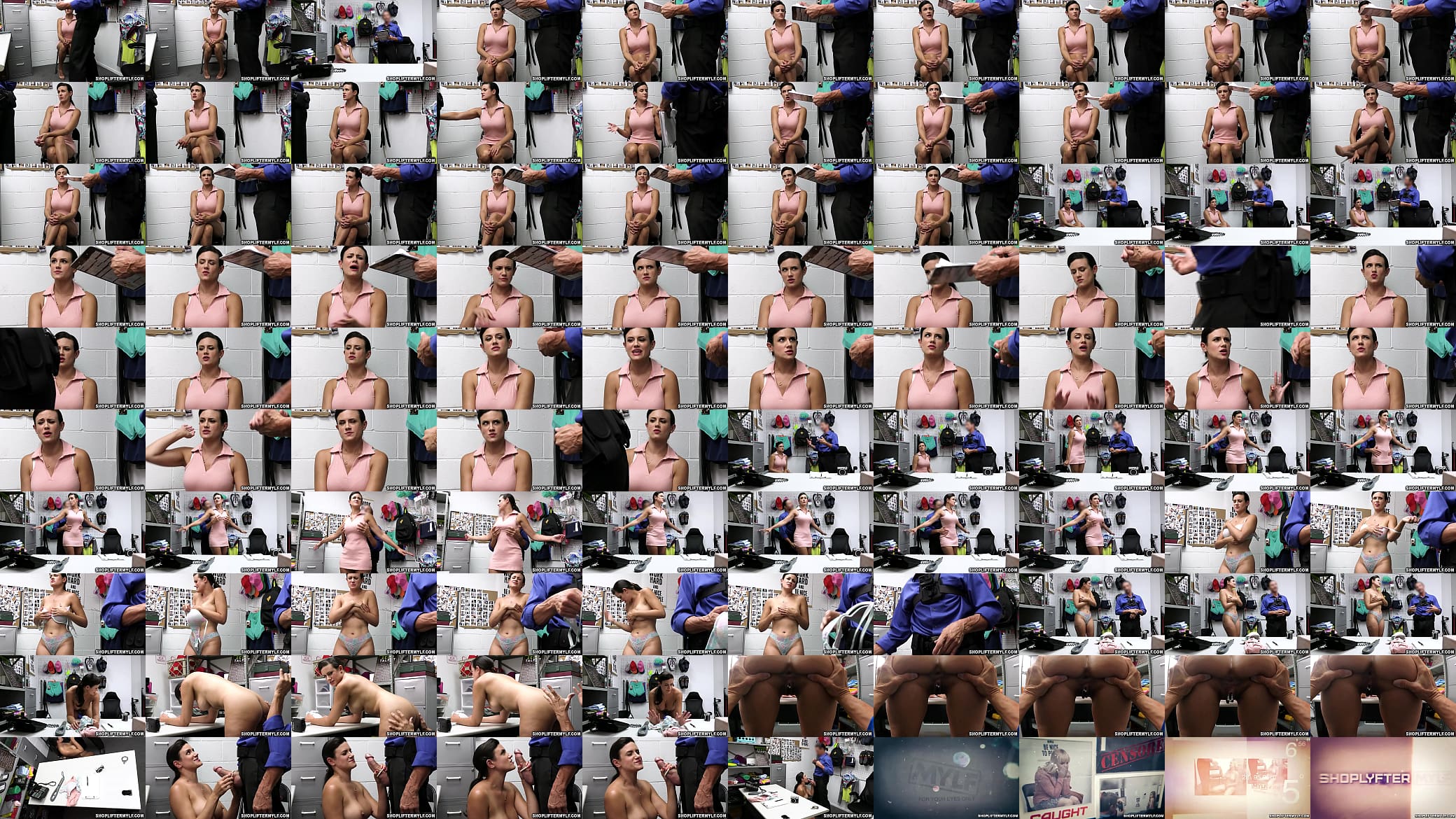 Officer Tommy  gunn used his cock to search inside Penny Barber&#039;s pussy 预览图