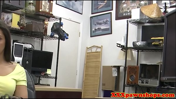 Real pawnshop amateur riding cock