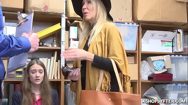 Samantha Hayes ride the LP Officers cock