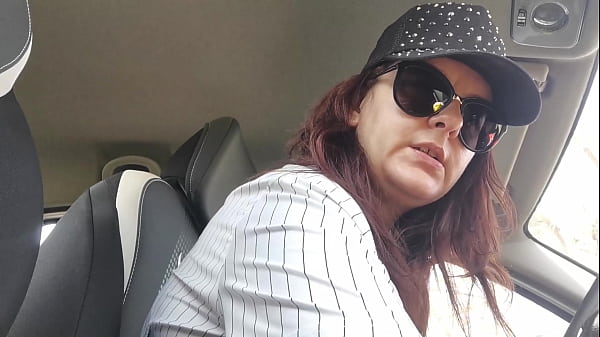 Horny MILF moans while getting her tight pussy fucked by her chauffeur