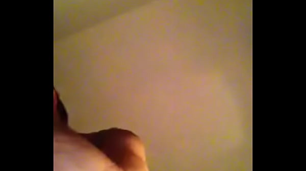 licking a banana originally wet with my own cum 