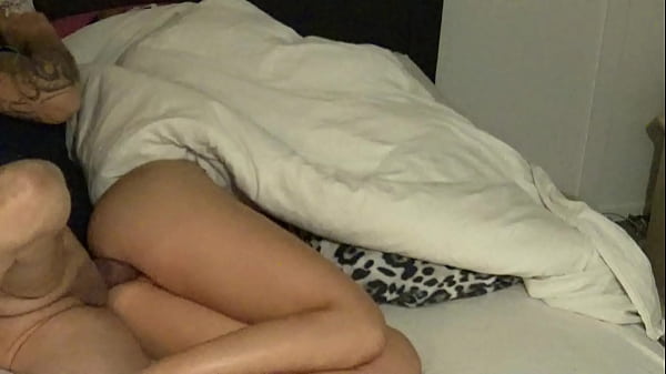 Daddy woke me up with his cock