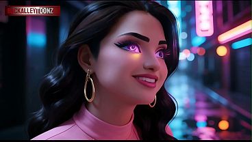 CURVY THICK GIRL SINGING IN SFW AI MUSIC VIDEO