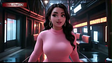 CURVY THICK GIRL SINGING IN SFW AI MUSIC VIDEO