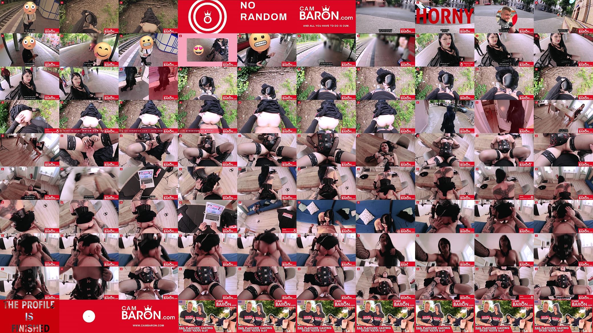 The Cambaron bangs young Goth bitch Doreen! Cambaron.com 预览图
