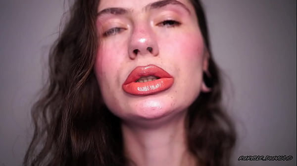 Drool collector, smoking nude lips