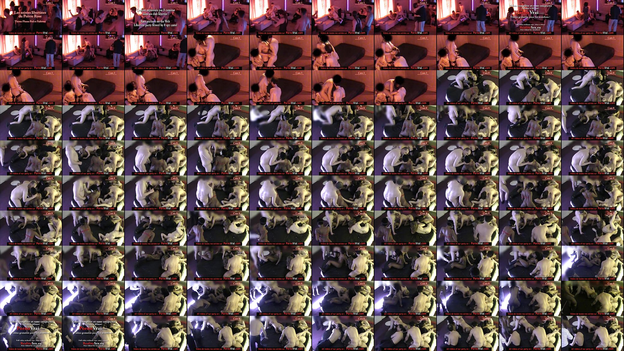 Part 09 Spy cam french private party! Camera espion plumes poils paillettes 预览图