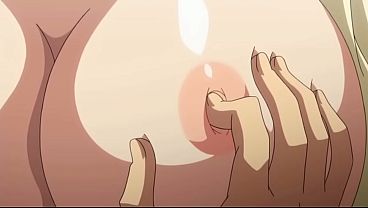 Playing with the blonde knight's huge nipples, kneading, sucking, nipple rubbing, cowgirl position, cumming inside B99(J)/W61/H95