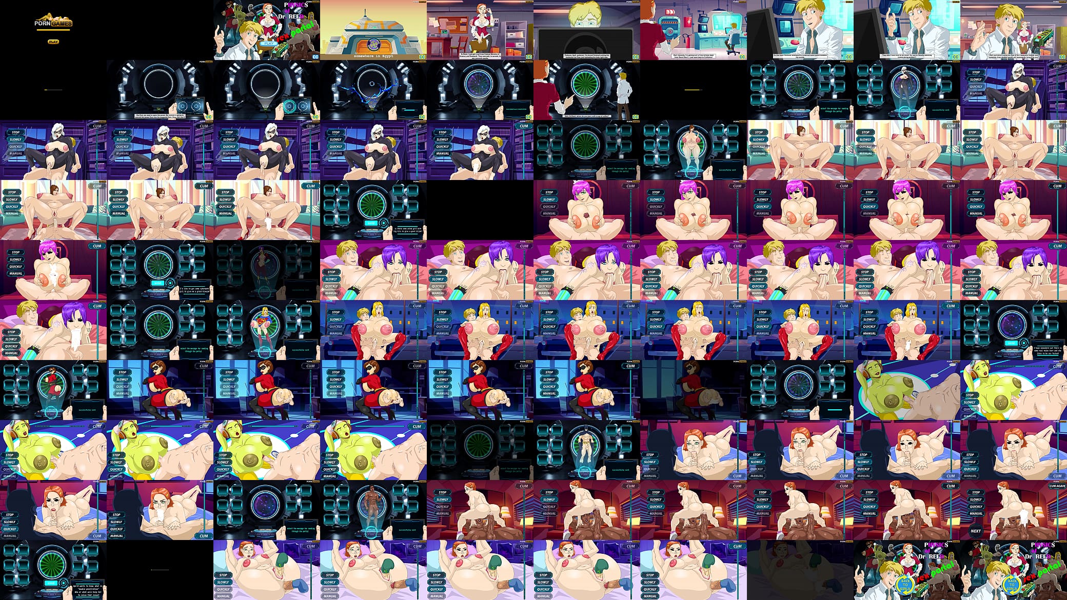 Dr Reed&#039;s Sex Portal: Cartoon Sex Game With Humor And Group Sex 预览图