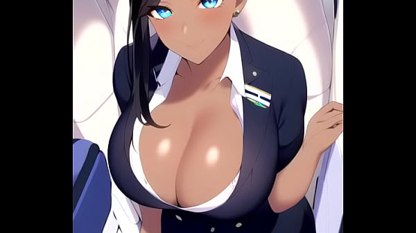 Légiutaskísérő Ai Hentai összeállítás