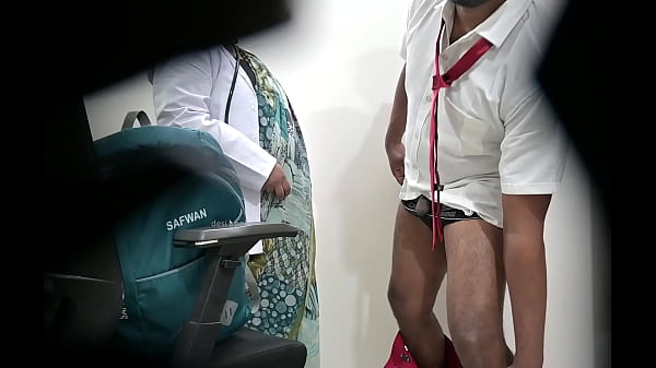 Is it Fair woman checking a school boy's Dick in public hospital?