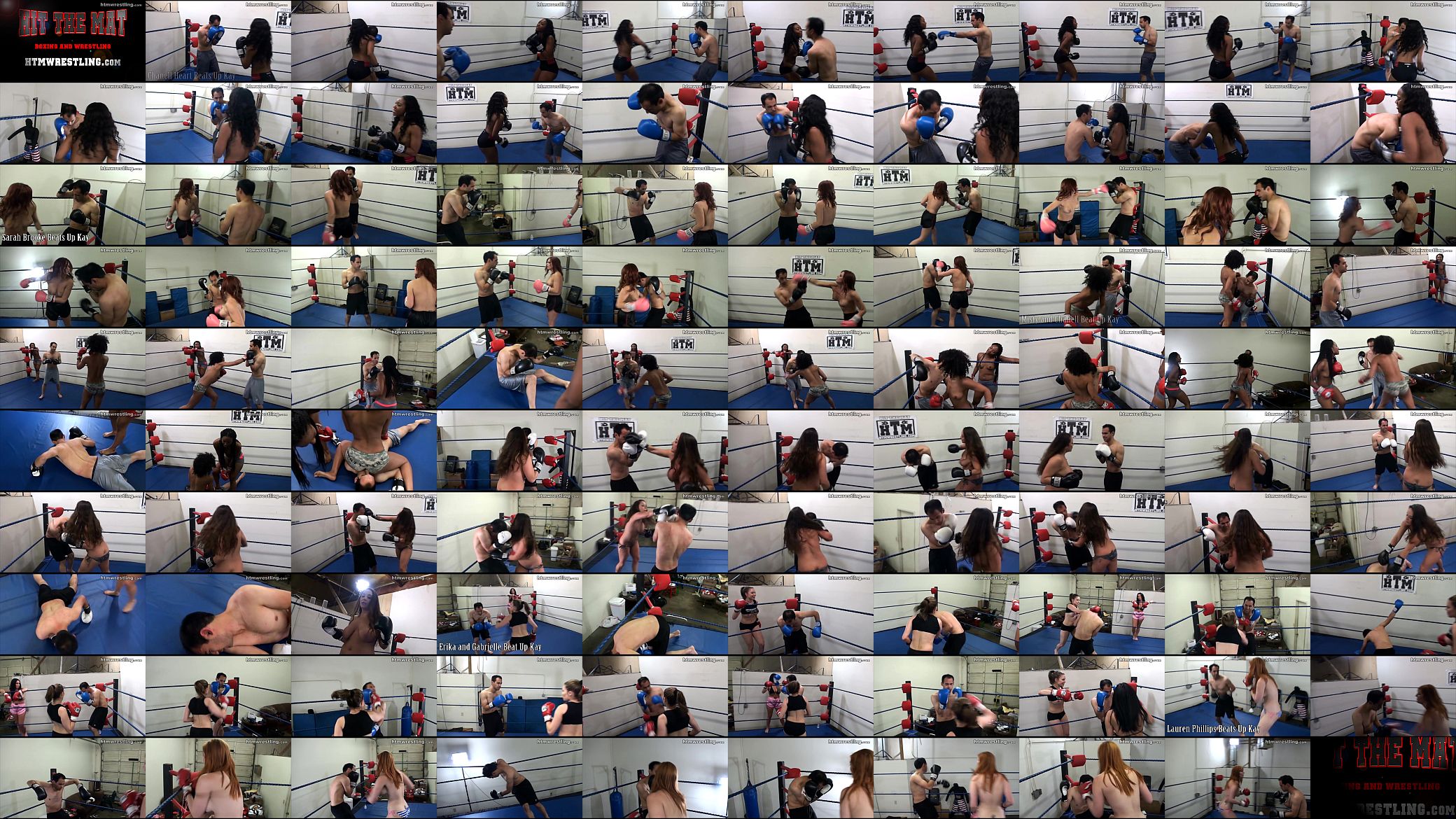 Femdom Boxing Beatdowns - Wimp Gets Dominated 预览图