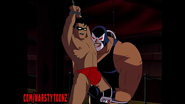 Animated hero gets captured and fingered by a v...