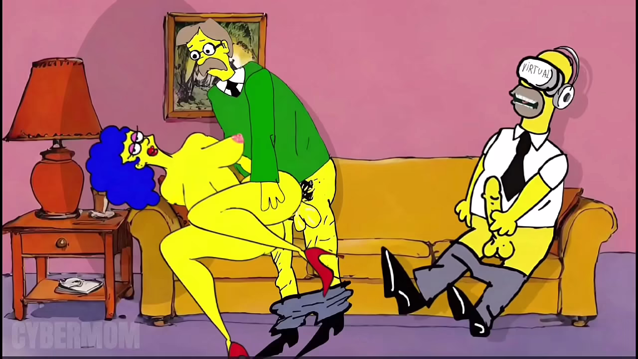 Simpson Parody Porn Cartoon. Slut Wife Does not miss the opportunity to fucked in secret from her husband With other guys. Wife Cheat