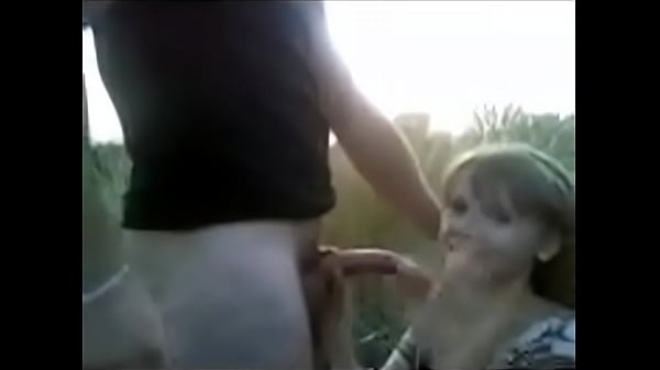 Blowjob outdoors