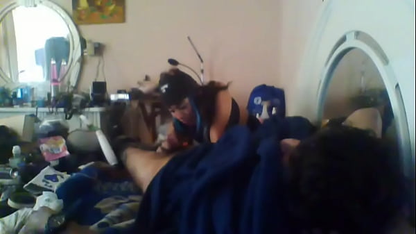 My friend, addicted to cock, gives me some blowjobs and fucks because she thought I was .
