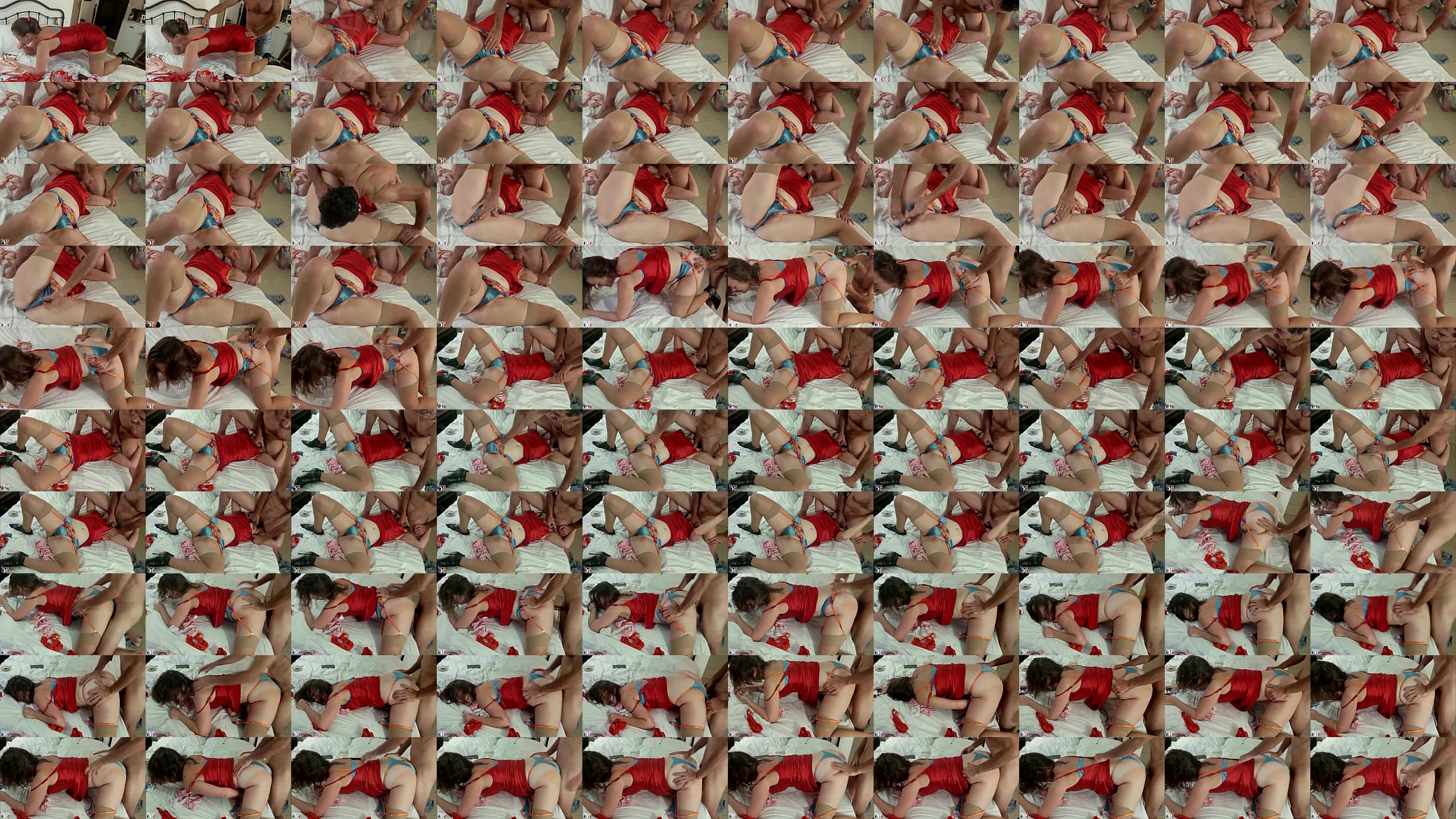 2435tec 02 - Fuck Party, Sperm Covered on my Satin Lingerie 预览图