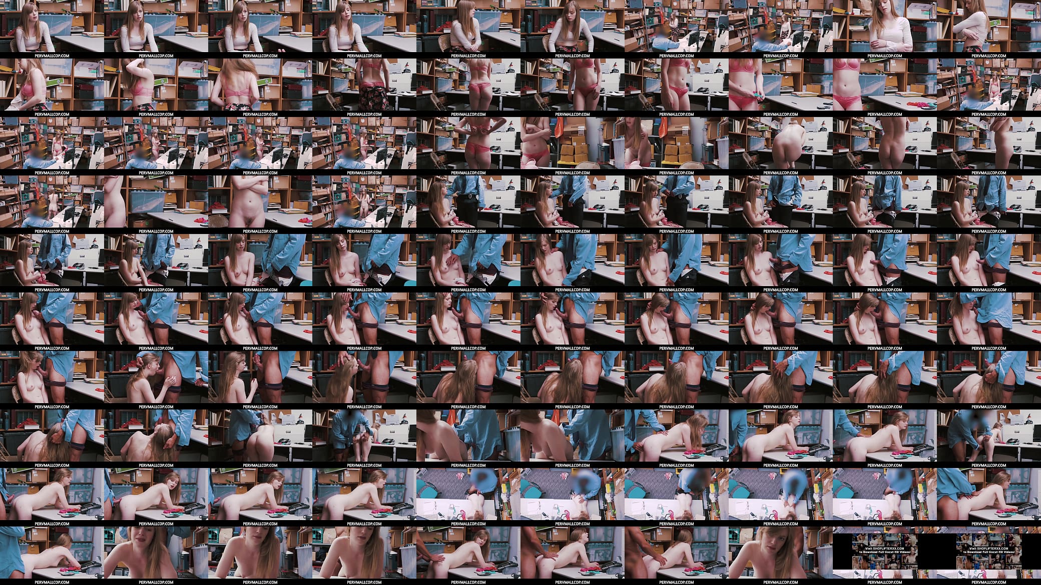 PervMallCop - Teen Babe Dolly Leigh Caught Shoplifting And Taken For A Questioning 预览图