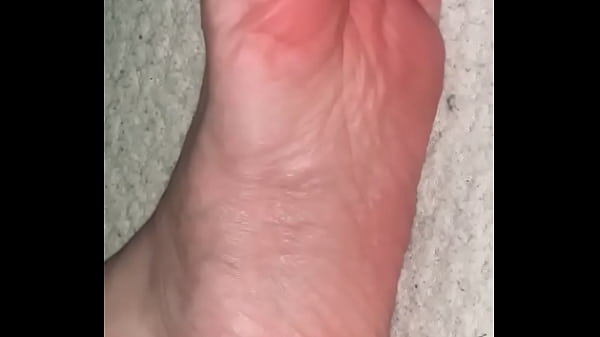 Sexy white toes close up from little miss Laney Lou Marie