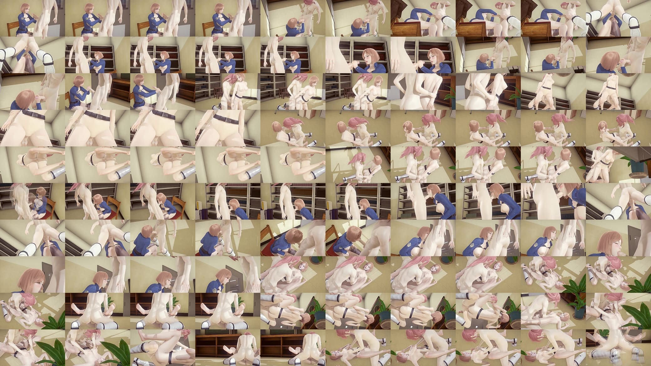 Jujutsu Kaisen Hentai - Nobara Kugisaki Hardsex in a library - Japanese Asian Manga Anime Game Porn 预览图