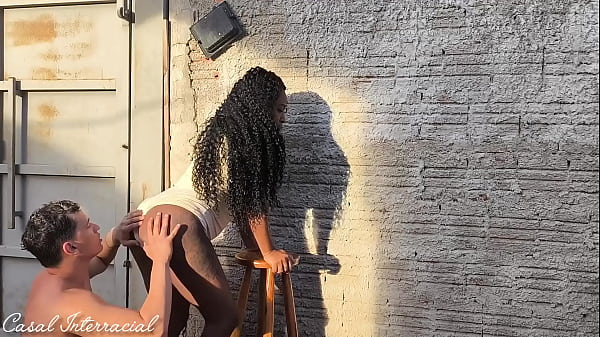 While she waited for her husband to leave for work, the neighbor had great sex with her until he came.