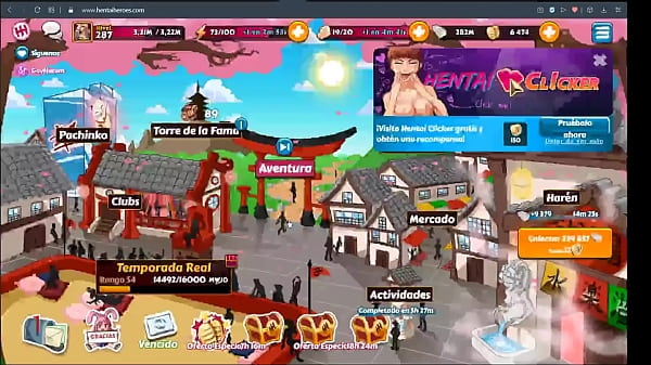 EPISODE 00 PRESENTATION OF THE GAME CHANNEL HENTAI HEROES IN SPANISH 01-31-2021--17-37-58