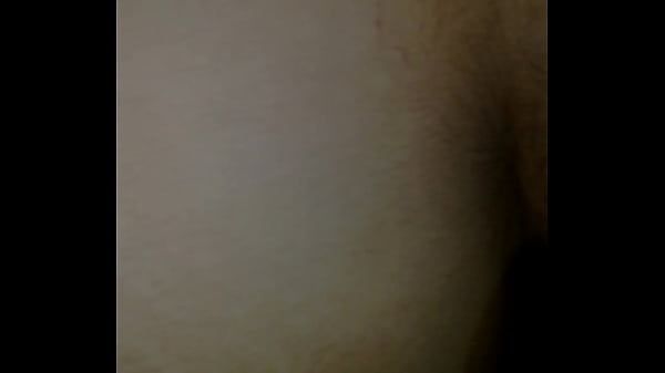 beautiful cumshot in the ass of the brunette