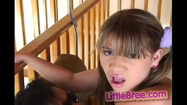 Download Video - Dick sucking teen Little Bree rides hard cock