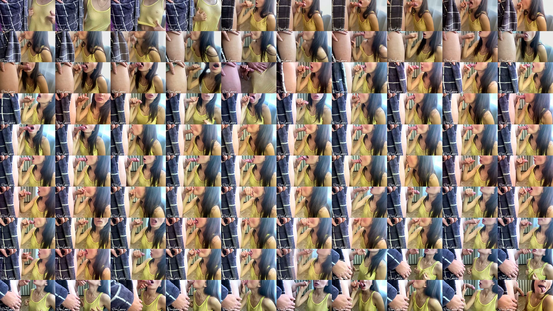 He fucked me in the mouth, I love it when he cums on my face 预览图