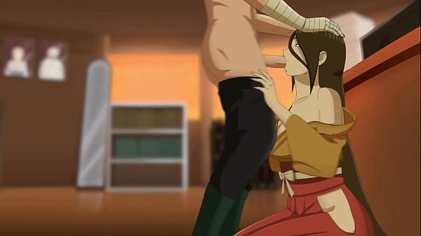 Aniflow1 - [Hanabi x Naruto] Hanabi Being A Good Sister In Law - Hanabi sucks Naruto's cock in his office (NTR Sex)