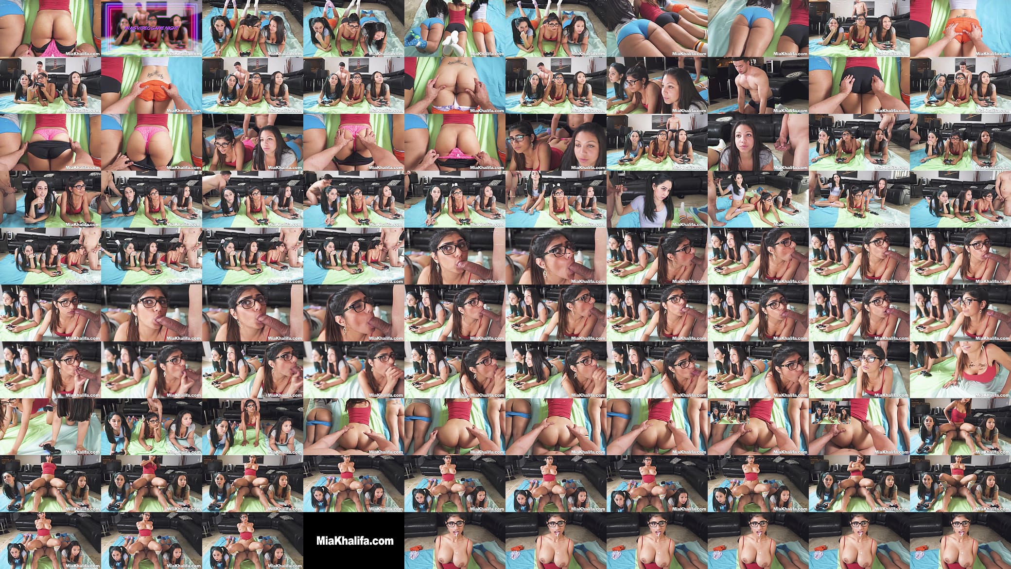 MIA KHALIFA - Video Game Night With Rachel Rose &amp; Tiffany Valentine 预览图