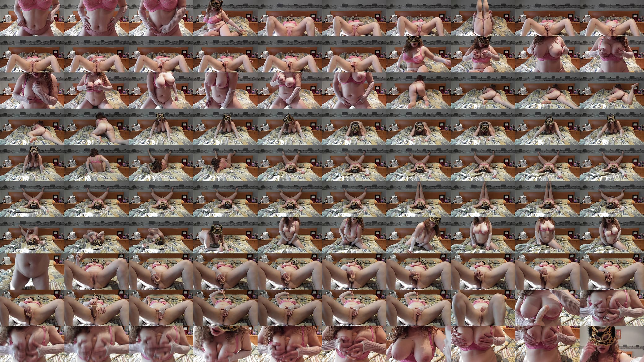 I show my new lingerie and masturbate 预览图