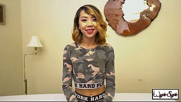 Oily Massages! King Noire Seduces & Pussy Fucks Sexy Kimberly Chi!