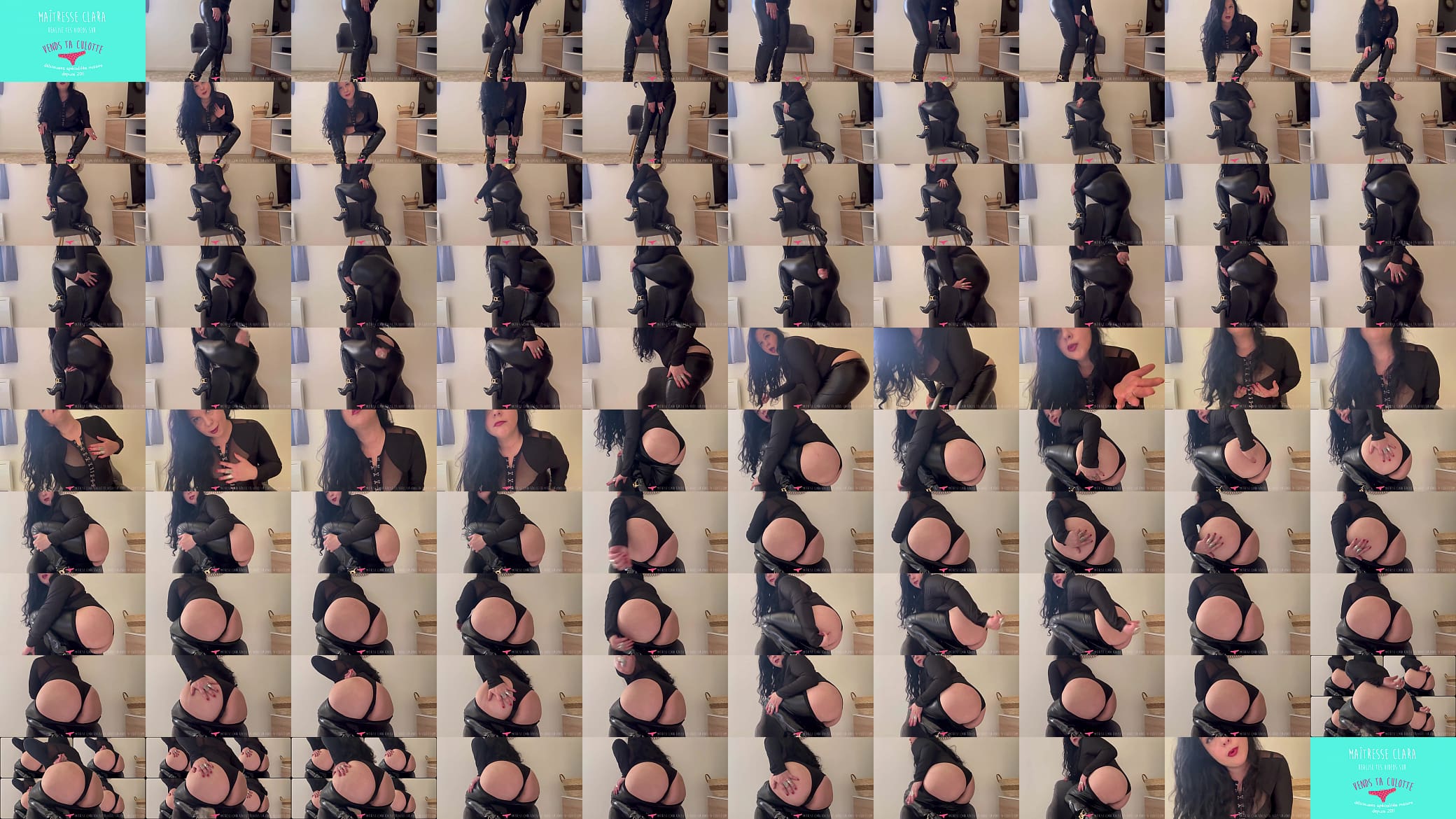 Vends-ta-culotte - JOI en fran&ccedil;ais avec adoration du cul de ta maitresse - Maitresse Clara 预览图