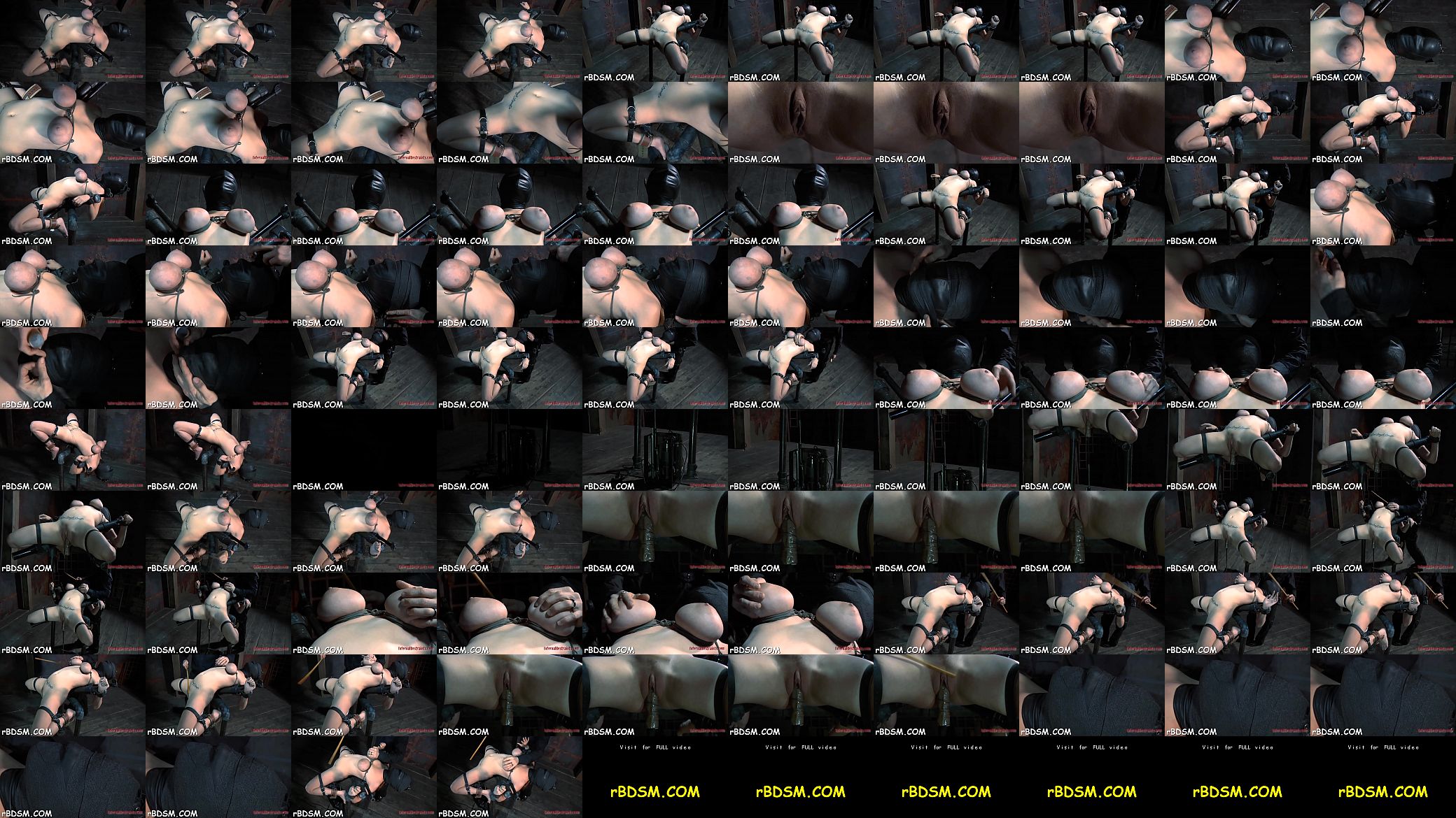 Caged up babe gets gratifying 预览图