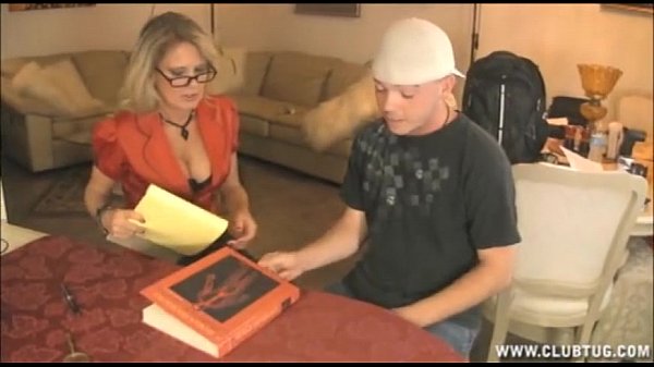 Horny Teacher Jerks Off Her Student