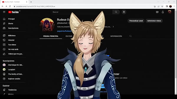 Hola mis hermosas personitas terrestres me presento. Soy Rudeus OwO #Vtuber