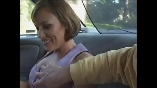 Busty MILF Saskia skillfully blowing young rock hard dick after getting boobs fondled