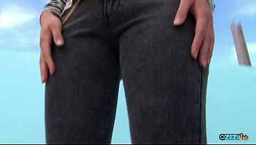 He wants to play FIFA games but big tits teen wants dick