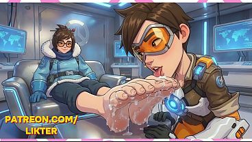 Tracer And Mei Femdom Feet Leaking ~ AI-Generated