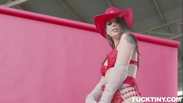 Wrangling Petite Cowgirl Pussy Gina Valentina, Oliver Flynn